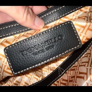 Tignanello genuine leather convertible satchel- NWOT